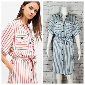 Paul & Joe Booling Stripe Shirt Dress